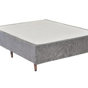 Box Casal 731019 -138X188X28 Cinza