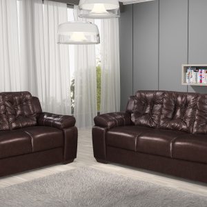 Estofado 2x3 lugares 981085 PU Café