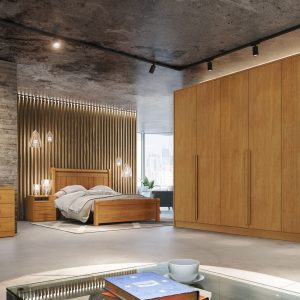 Guarda-Roupa 969089 -  06 portas Nature