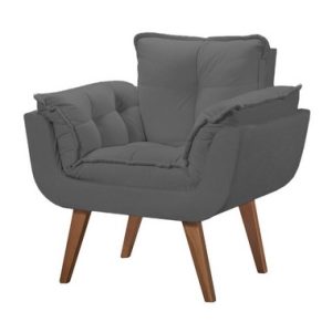 Poltrona Decorativa 031003 Cinza