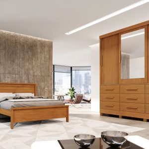 Guarda-Roupa 969003 -  03 portas Nature