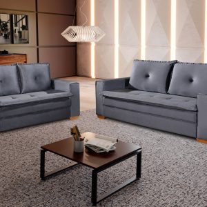 Estofado 639114 – 2×3 lugares Bege