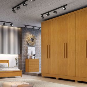 Guarda-Roupa 969046 – 06 portas Nature