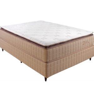 Colchão Casal 981557 Molas 138x188x35 Bege