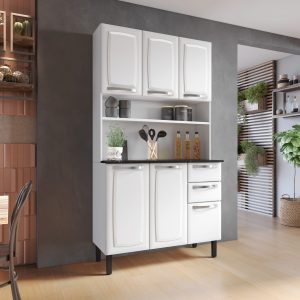 Kit Cozinha Aço 1029075 - Branco