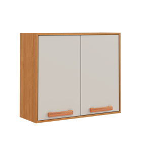 Armário Aéreo 1029078 - Cinamomo/Off white