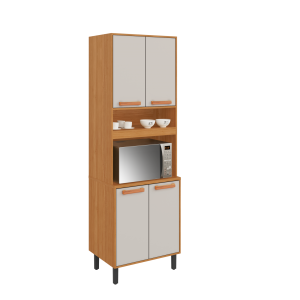 Paneleiro 04 portas 1029079 - Cinamomo/Off White